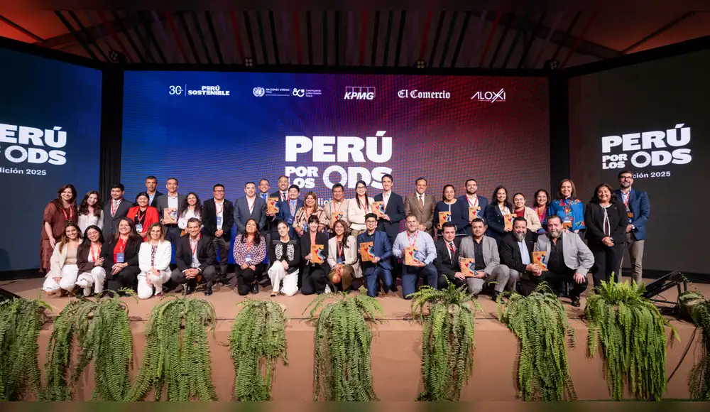 Perú por los ODS: 900 mil personas beneficiadas por 75 proyectos desde 2018