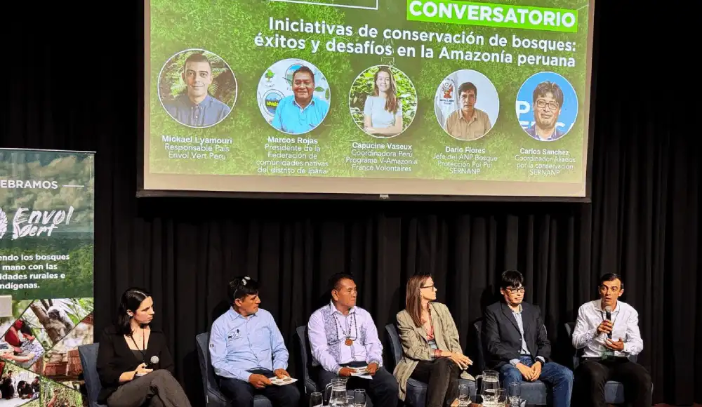 Conversatorio busca proteger los bosques y territorios amazónicos. Conversatorio busca proteger los bosques y territorios amazónicos.