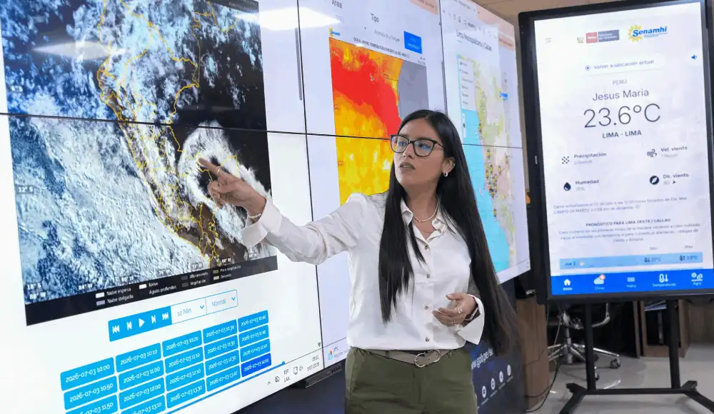 Proyecto ENANDES fortaleció servicios climáticos en Perú. Proyecto ENANDES fortaleció servicios climáticos en Perú.