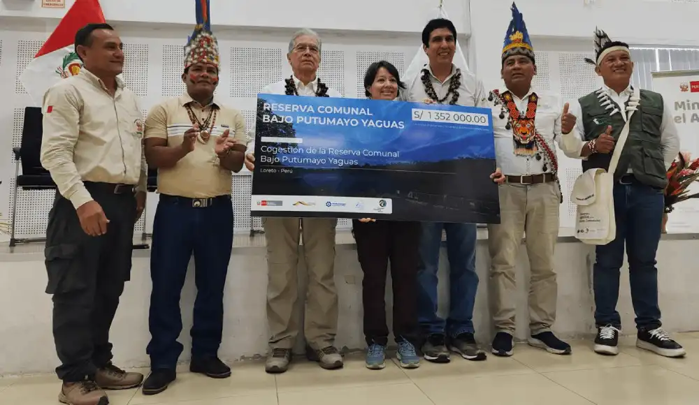 Comunidades indígenas asumen la coadministración de la Reserva. Comunidades indígenas asumen la coadministración de la Reserva.