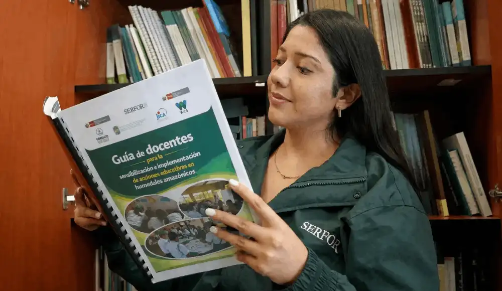 Conservación de humedales: Serfor capacita a docentes en Loreto Conservación de humedales: Serfor capacita a docentes en Loreto