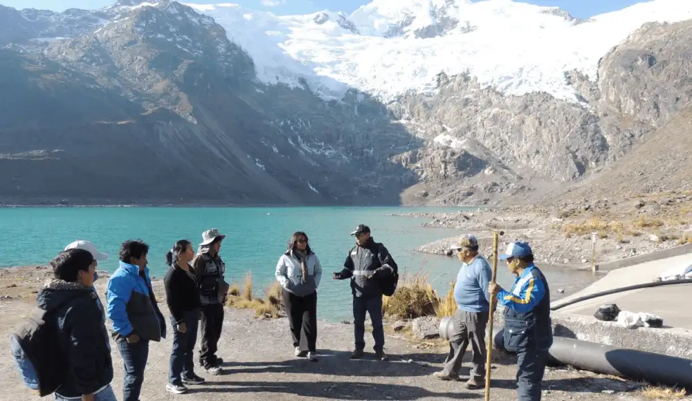 Evaluarán laguna Lazo Huntay para reforzar agua en Huancayo Evaluarán laguna Lazo Huntay para reforzar agua en Huancayo