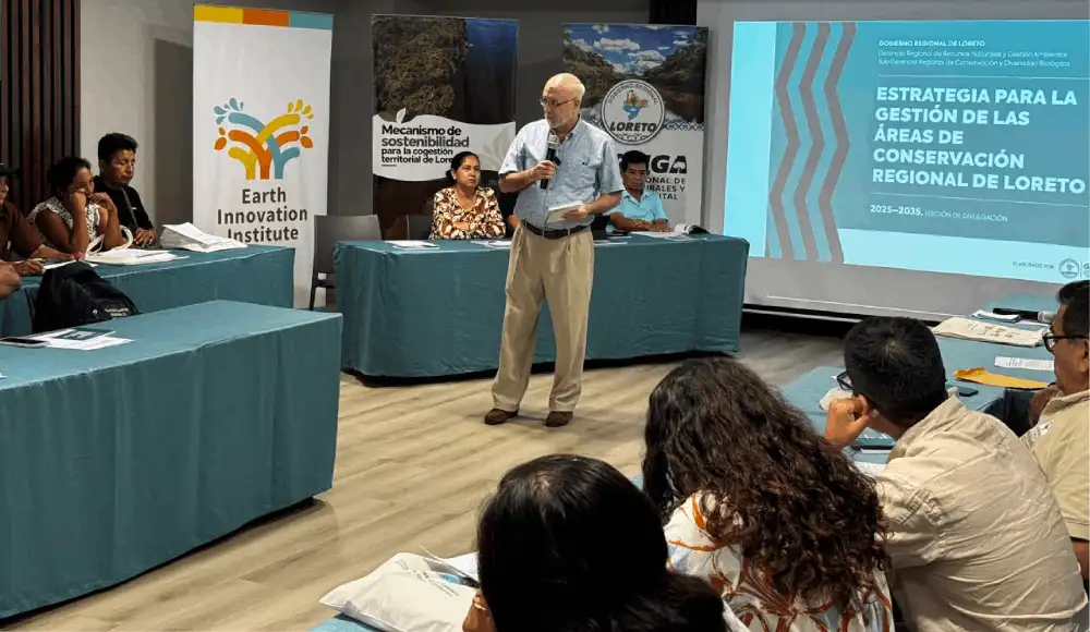 Loreto presenta su Estrategia de Gestión de Áreas de Conservación Regional 2025-2035 apostando por la cogestión comunal Loreto presenta su Estrategia de Gestión de Áreas de Conservación Regional 2025-2035 apostando por la cogestión comunal