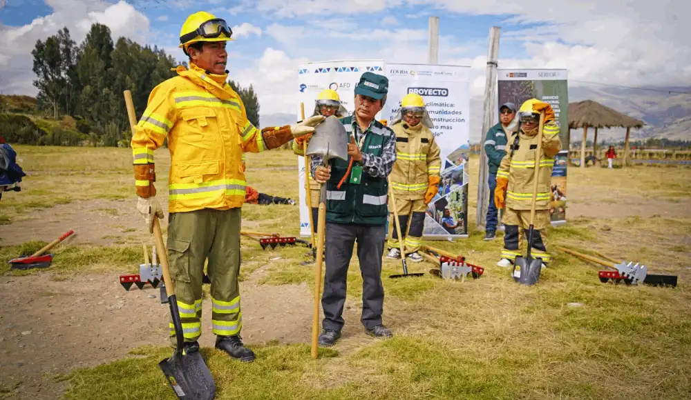 Junín: refuerzan prevención de incendios forestales en San Ramón