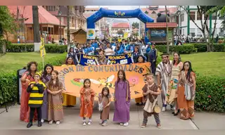 Oxapampa hace historia al celebrar la primera "Semana de los Insectos Polinizadores" en el Perú