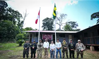Instalan nuevo puesto de vigilancia en Reserva Tambopata