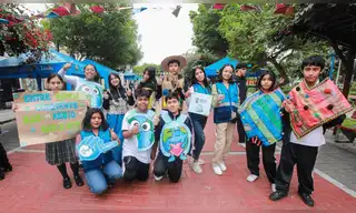 Vecinos de Lince aprenden sobre reciclaje y sostenibilidad
