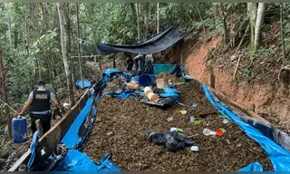Huánuco: destruyen laboratorio de droga y frustran producción de PBC