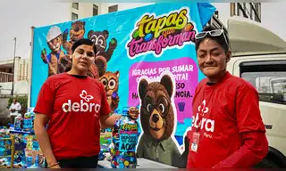 Tapas que Transforman supera una tonelada de reciclaje