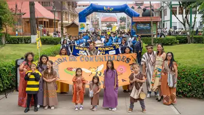 Oxapampa hace historia al celebrar la primera "Semana de los Insectos Polinizadores" en el Perú