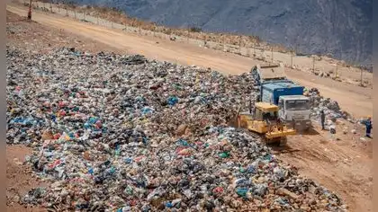 Interviene relleno sanitario de Chilepampa para evitar contaminación Interviene relleno sanitario de Chilepampa para evitar contaminación
