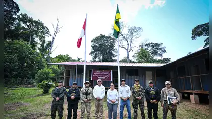 Instalan nuevo puesto de vigilancia en Reserva Tambopata Instalan nuevo puesto de vigilancia en Reserva Tambopata
