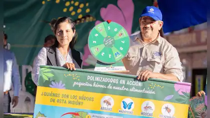 Lanzan campaña nacional para proteger a los insectos polinizadores a través de la educación ambiental Lanzan campaña nacional para proteger a los insectos polinizadores a través de la educación ambiental