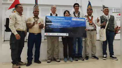 Comunidades indígenas asumen la coadministración de la Reserva Comunal Bajo Putumayo Yaguas en Loreto