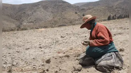 Sequías por El Niño ponen en riesgo a 4.3 millones en Perú