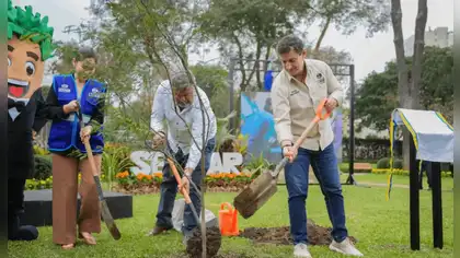 Serpar alcanza un millón de árboles y amplía áreas verdes en Lima Serpar alcanza un millón de árboles y amplía áreas verdes en Lima