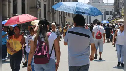 Récord de temperatura en Lima por histórica ola de calor Récord de temperatura en Lima por histórica ola de calor