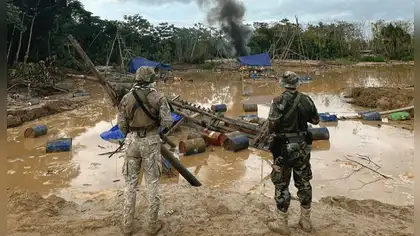 Tambopata: destruyen equipos de minería ilegal por S/ 18,5 millones