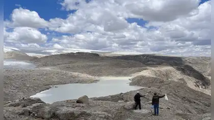 ANA analiza por primera vez el agua del glaciar Quelccaya ANA analiza por primera vez el agua del glaciar Quelccaya
