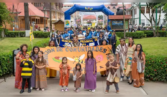 Oxapampa hace historia al celebrar la primera "Semana de los Insectos Polinizadores" en el Perú